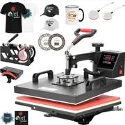 Advwin Heat Press Machine 5-in-1 Combo Sublimation Machine