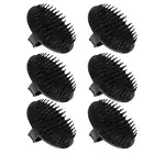 6 Pcs Scalp Exfoliator Massage Brush Set Grooming Accessories Shampoo Man