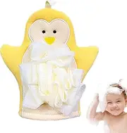 Body Scrub Gloves | 2-in-1 Glove Exfoliator for Body,Shower Puff, Bathing Accessories, Loofah Sponge, Rich Foaming Towel for Men Women Kids Families