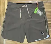 Howler Bros Bruja Deluxe Embroidered Board Shorts Men’s Sixe 40 NWT