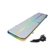 Everfit 5M Air Track Gymnastics Tumbling Exercise Mat W/ Pump Inflatable Coloured