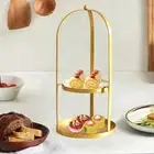 Cake Stand Plant Shelf Multipurpose Exhibition Stand Cupcake Tower for Home