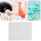 100Pcs Colour Catcher Laundry Colour Run Protection Sheets Color Absorbing AU