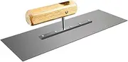 SHINEOFI Mud Trowel Paint Plaster Pointing Tools Masonry Hand Trowels Bricklaying Trowel Bricks Concrete Flat Trowel Heavy Steel Finishing Trowel Straight Square Manganese Steel Silver
