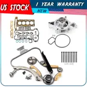 Head Gasket Bolts Set Timing Chain Kit Water Pump For Pontiac Solstice G6 2.4L