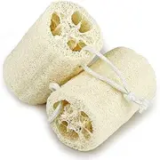 5pcs/Set Bath Body Shower Sponge Scrubber Natural Loofah Luffa Loofa Bathing Massage Body Sponge Scrubber Kitchen Clean Dish Rag