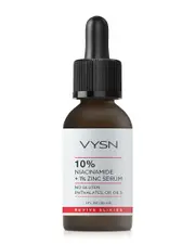 VYSN Unisex 1oz 10% Niacinamide + 1% Zinc Serum - No Gluten, Phthalates, or Oils