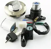 TAHYUI Motorcycle Ignition Switch For CMX250 REBEL CMX 250 CA125 CA 125 Seat Lock Key Set Parts Fuel Tank Cap