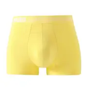 Men's Underwear Big Boxers Briefs Large Size Panties Fashion Knickers Underpant Undies M L XL 2XL 3XL 4XL 5XL 6XL 7XL yellow