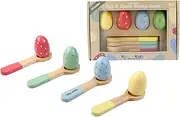 Kaper Kidz- WT360 Sundae Egg & Spoon Racing Game: Fun Outdoor Activity for Family Gatherings