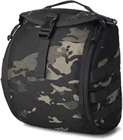 Outdoor Sports Airsoft Gear Molle Assault Combat Backpack Tactical Vest Accessory Camouflage Pack Kit Helmet Bag Cover - Black CP