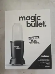 Magic Bullet Personal Blender MBR-0701AK 250 Watt Motor Black New In Box