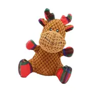 Dog Toys Squeakers Interactive Training Bite Resistance Plush Puzzle Dog Toy Christmas elk