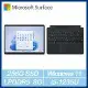 附特製專業鍵盤蓋 - 墨黑 ★【Microsoft 微軟】Surface Pro9 - 寶石藍(QEZ-00050)