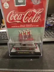 GG01 M2 MACHINES Cherry Coke 1957 Chevrolet Station Wagon Gasser SUPER CHASE