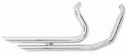 CHROME 2.25" EXHAUST PIPES HARLEY SOFTAIL FXST FXSTC HERITAGE SPRINGER 86-06