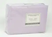 Jessica Sanders Essential Collection Brushed Micro 4-Pc Sheet Set FULL Lavender