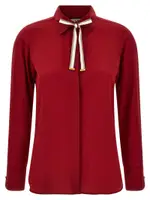 [Max Mara] Max Mara-Apollo Camicie Rosso-Donna 44IT