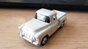 WELLY - 1955 CHEVY STEPSIDE WHITE 1/64 APROX *NEW*