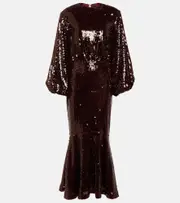 [Rotate] Rotate Sequined maxi dress AU 6 red