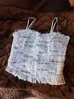 Luxury Venus Boustie Top Light Blue New One Size