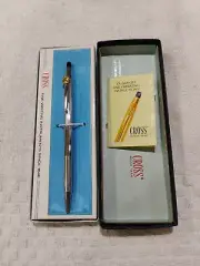 VTG Cross Ball Point Pen w/Shell Oil Insignia New In Box With Paperwork