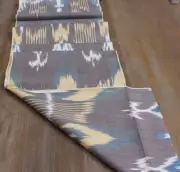 Ikat Fabric Cotton and Cotton Uzbek 5 meters BRAND NEW FAST Shipment 12813
