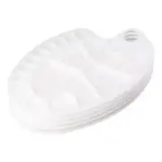 White Paint Mixing Tray Oval Shaped Oval Paint Tray For Artist