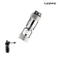 在飛比找PChome24h購物優惠-【LEZYNE】美/法/避震器三用氣嘴頭(白鐵)