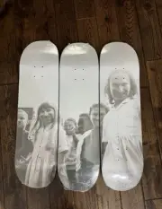 Supreme Aphex Twin Come To Daddy Skateboard (Set of 3) 8.25 Brand New 2025
