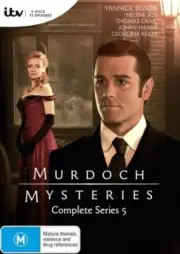 MURDOCH Mysteries Series Season 5 DVD : NEW