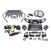 Ultimate Guard No Loop Bullbar Light Side Step Winch for Nissan Navara D40 11-On