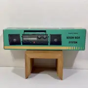 Suntone AM/FM Radio Boom Box System w Detachable Dual Speakers RR3000 New in Box