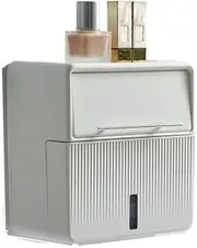 Tissue Box Holder Creative Toilet Tissue Box, No Punching Toilet Paper Box, Wall Mounted Toilet Paper Storage Rack for Room Bathroom Decorative Napkin Holder