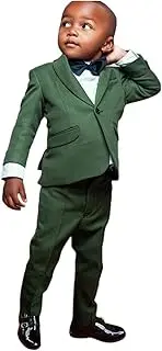 [Kromoc] Boys' Two Pieces Suit One Button Wedding Pageboy Party Prom Jacket Trousers Tuxedos