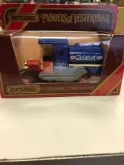 Matchbox Models of Yesteryear Y3 1912 Model T Ford Tanker Mobil Oil MIB.