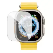 1/2/3 Pack For Apple Watch Ultra 49mm Clear Tempered Glass Screen Protector