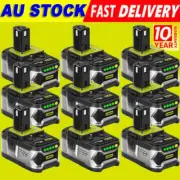 18V 9.0AH 6.0AH For Ryobi One+ Plus P108 Battery RB18L50 RB18L40 /Charger New