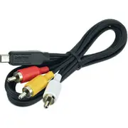 Genuine GoPro Composite Cable - Mini USB to RCA - for GoPro HERO3/HERO3+/HERO4