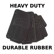 FOR MINI COUNTRYMAN - HEAVY DUTY UNIVERSAL RUBBER CAR MATS 4 PIECE