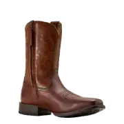 Ariat Men's Bodie Bitter Brown Square Toe Western Boot 10061149