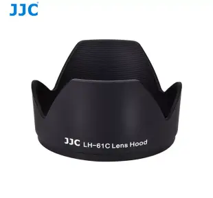 JJC副廠Olympus相容奧林巴斯原廠LH-61C遮光罩LH-J61C適MZD 14-150mm 40-150m