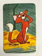 Tibbs Cat VINTAGE 1970s Disney 101 Dalmatians Dog Newsagent Gerythorne Swap Card