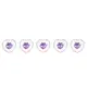【ohora】凝膠指甲貼 Blossom Heart 官方直營/愛心寶石/紫色/飾品/職場/氣質/可愛
