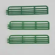 1/64 Standi 16' hog gate lot of 3 pieces custom farm display Green