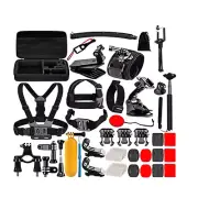 Kamerazubehör for Action Cam 50-in-1 Tripod Chest Strap Case Adapter GOPRO DJI