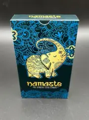 Namaste Stress Reducing Card Natural Anxiety Mindfulness & Meditation Cards