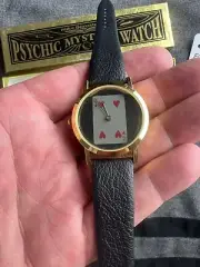 ￼PSYCHIC MYSTERY WATCH By MIKE BORNSTEIN Watch Magically Reveals Card Magic