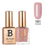 Billionaire Gel Polish UV LED & Nail Lacquer Duo 181 Be Quite 15ml