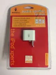 XtremeMac Apple audio splitter for ipod TB633LL/A IA-ASP-00